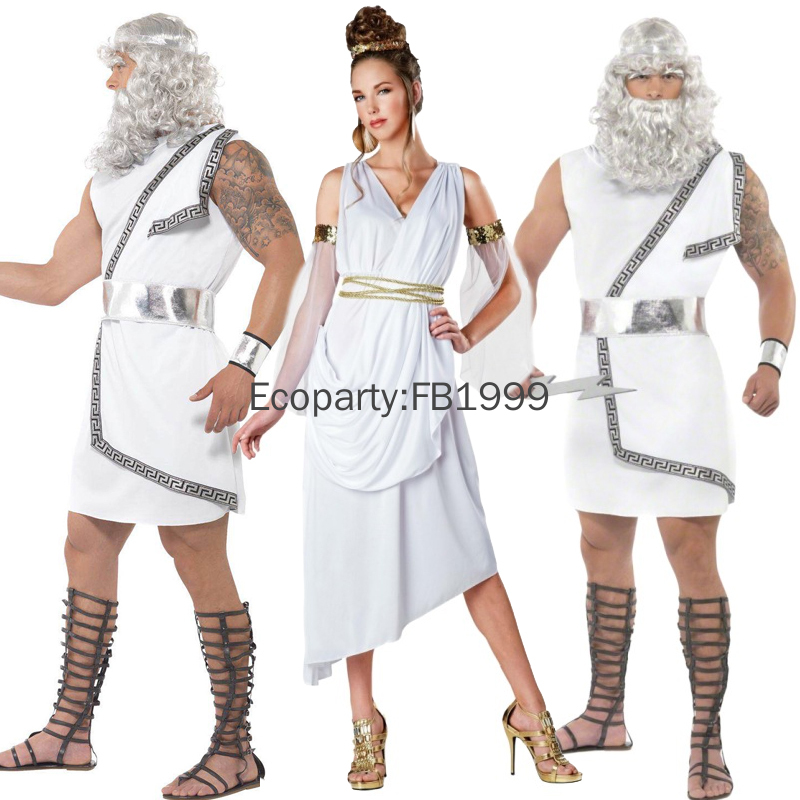 Anime Cosplay Couple - Costume da dea della Grecia dell'Egitto