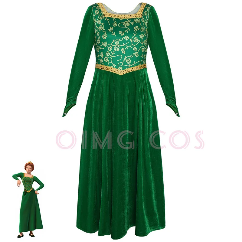 Anime Cosplay Ladies - Principessa Fiona Costume Cosplay Carnevale per