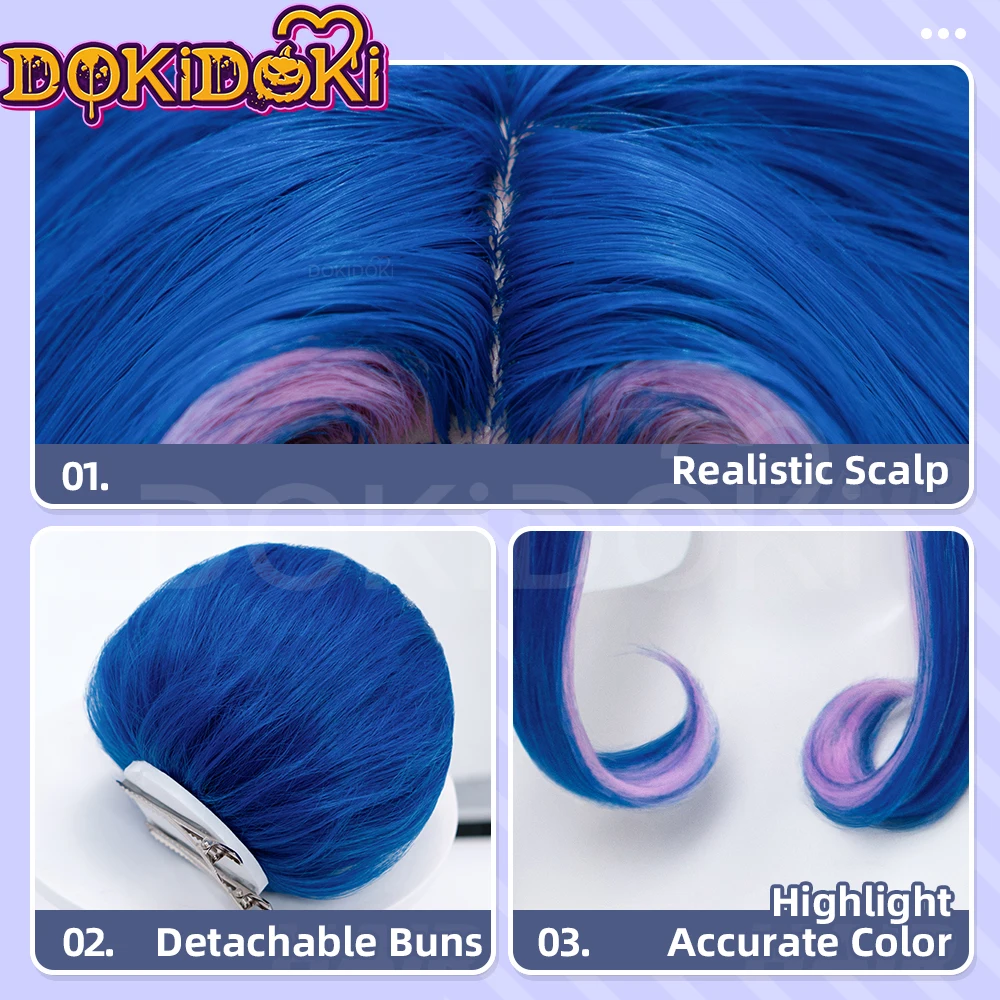 DISPONIBILE Parrucca Guinevere - Anime Cosplay Blue Hair recensione e prezzo