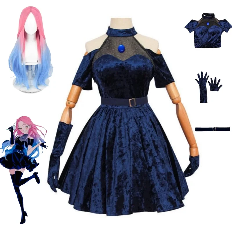 Costume Cosplay Mizi 2026 Cost - Anime Cosplay Blue Hair recensione e prezzo
