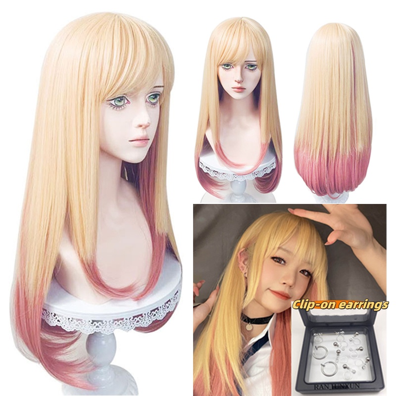 Parrucca Cosplay di Marin Kita - Kitagawa Anime Cosplay recensione e prezzo