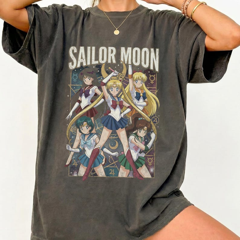 T-Shirt Sailor Moon Stile Retr - Anime Cosplay Couple recensione e prezzo