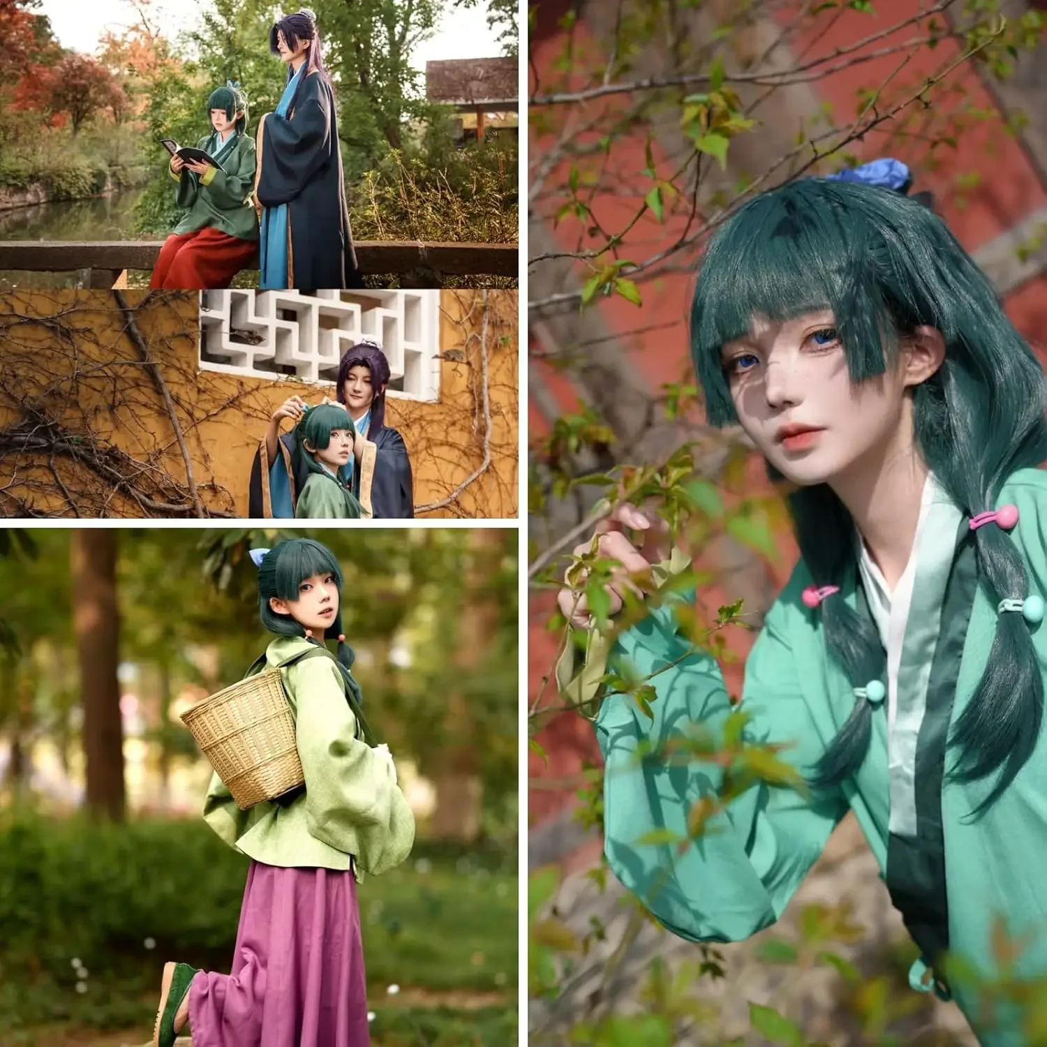 Parrucca Cosplay Anime Maomao  - Anime Cosplay Couple recensione e prezzo