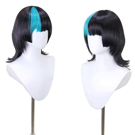 Parrucca Anime Kirara Hoshi, c - Anime Cosplay Blue Hair recensione e prezzo