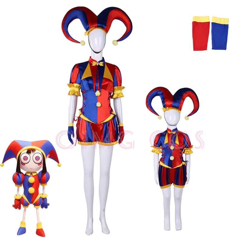 Costume Cosplay Pomni del Digi - Anime Cosplay Jumpsuit recensione e prezzo